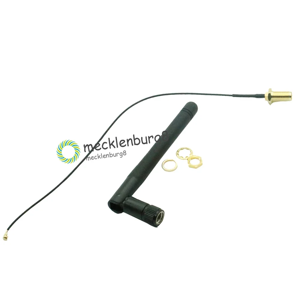 2.4G SMA Antenna Extension Cable 3DBI Gain Antenna for ESP8266 Serial Wifi Module