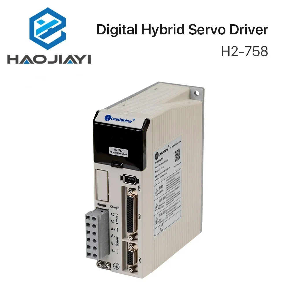 Leadshine Nema 34 Digitaler Hybrid-Servomotortreiber H2-785 AC50–80 V für Motor mit geschlossenem Regelkreis oder BM109-Laserkopf