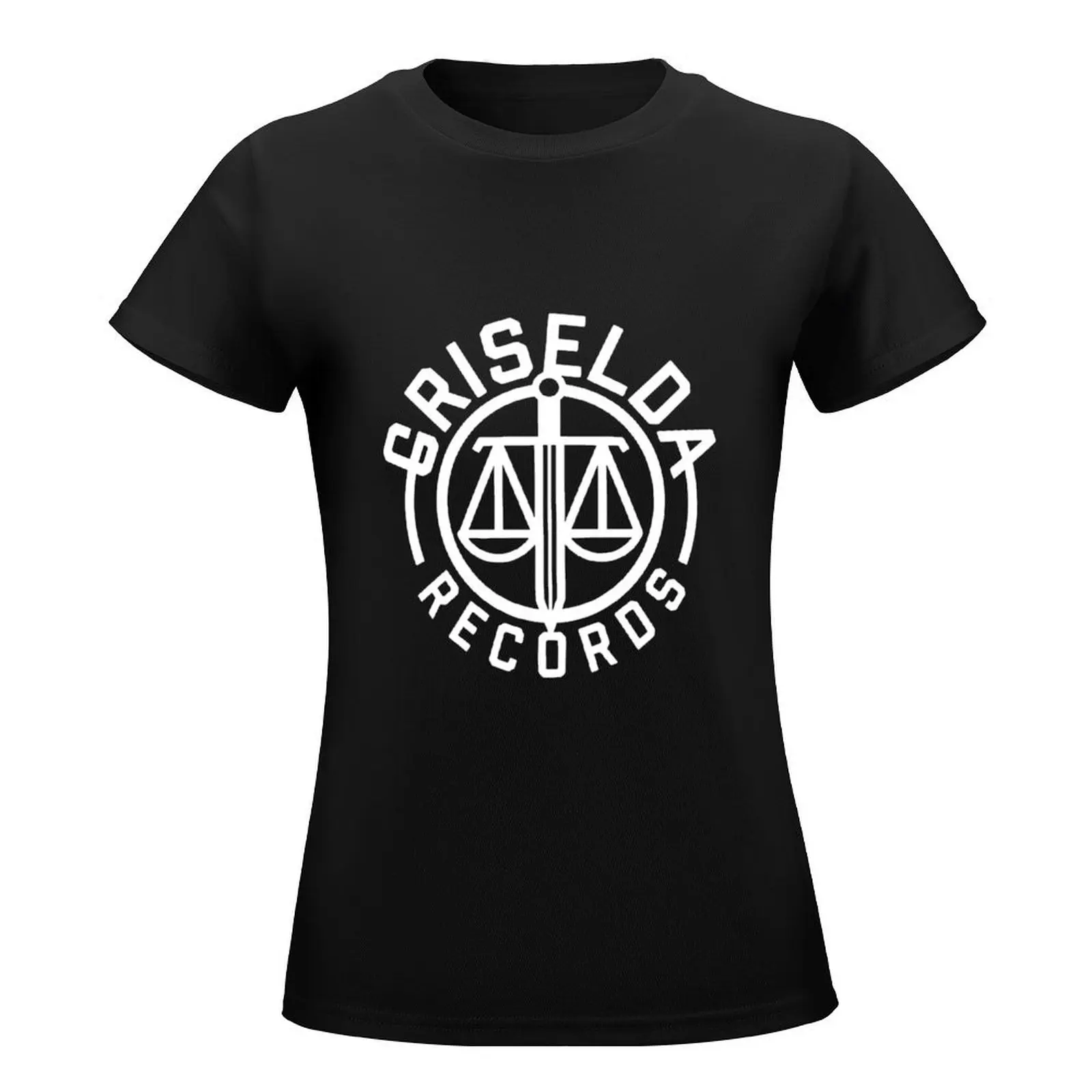 griselda records T-Shirt vintage clothes tops lady clothes graphics oversized workout shirts for Women