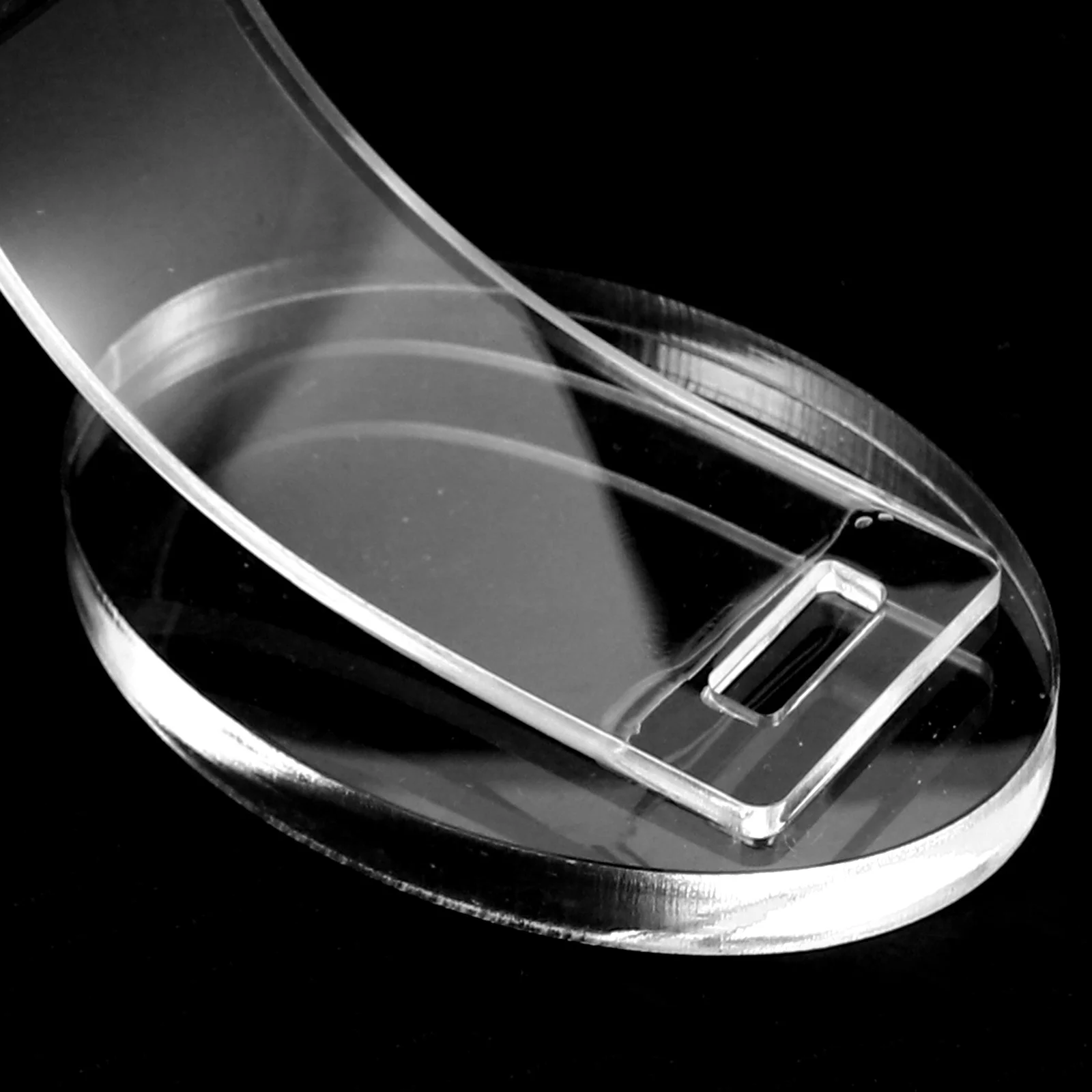 

2 шт., прозрачный акриловый держатель для ручек, подставка для кистей для макияжа, органайзер для ручек, стеллаж для настольного держателя для карандашей для бровей