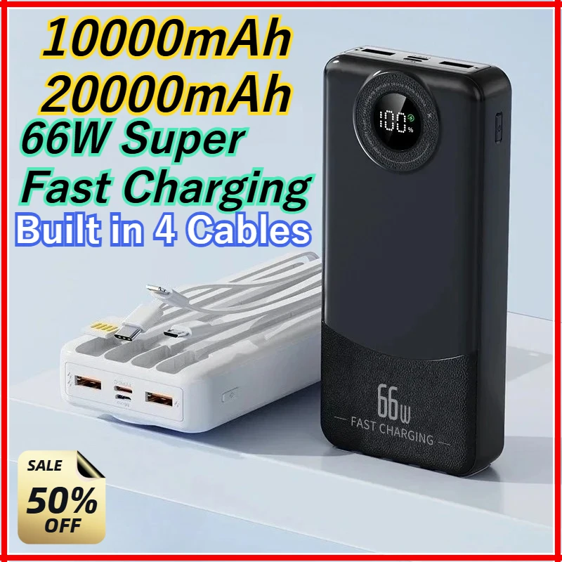 

10000mAh 20000mAh Digital Bidirectional Fast Charging Portable Charger Power Bank for IPhone for Xiaomi for Samsung for HUAWEI