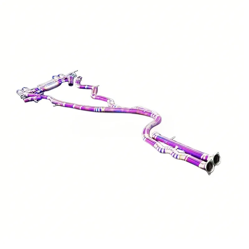 Valvetronic Titanium Catback With Tips OEM Equal Length Midpipe Exhaust Pipes for Bmw M2c/m2 M3 M4 Competition F80 F87 F8X 3.0t