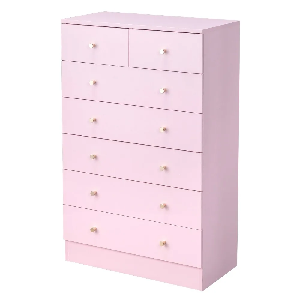 

7 Drawer Dresser for Bedroom Modern Simple Chest of Drawers with Storage