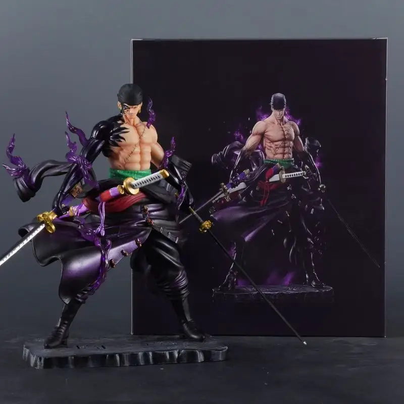 Een Stuk Zoro Figuren Sky Schilderen Roronoa Zoro Actiefiguren Anime Pvc Collection Model Speelgoed Desktop Decoratie Geschenken