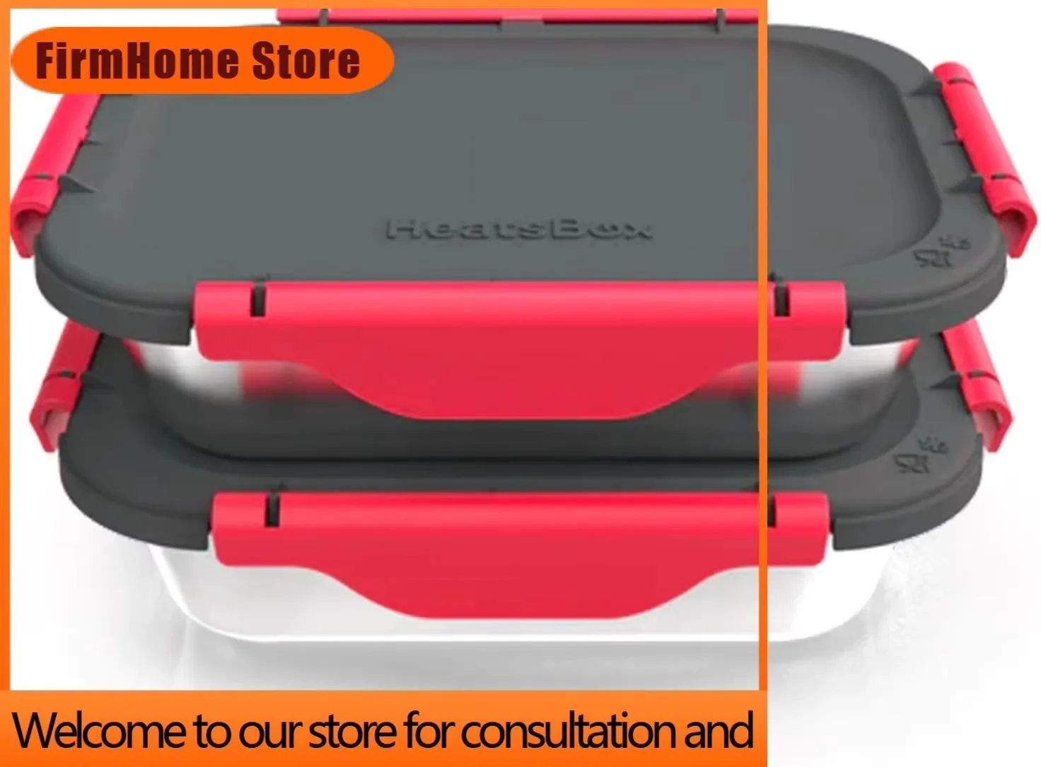 FirmHome StoreStainless Steel Meal Prep Containers Set Of 2 With Lids, Oven & Freezer Safe, Compatible With Go Lunch Box