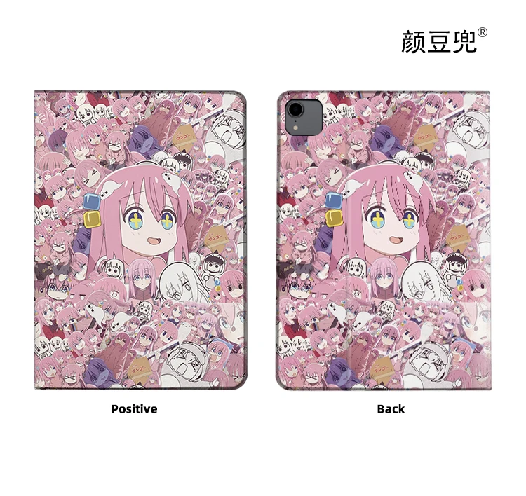 BOCCHI LE ROCK! Étui en silicone de luxe pour iPad, Anime, 7e, 8e, Air 2, 3, Mini 1, 2, 3, 5, Air 4, Pro11, 10.2