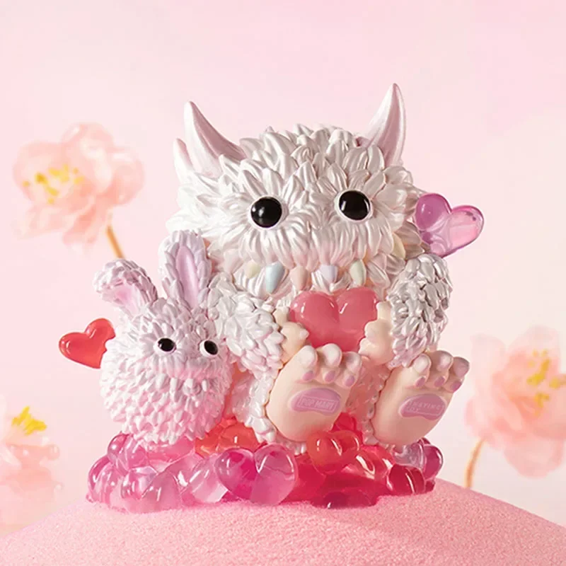 POP MART INSTINCTOY モンスターふわふわファンタジージャーニーシリーズミステリーボックスブラインドボックス推測バッグおもちゃ人形かわいいアニメフィギュアデスクトップ