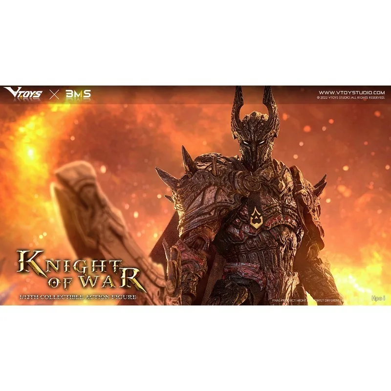 VTOYS 本物のウォーナイト、残酷な可動完成品モデルグッズ 1/12 男の子のギフト