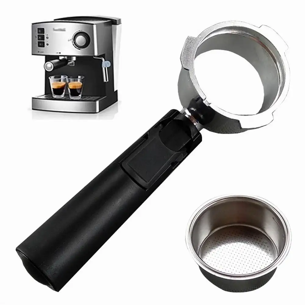 

51mm Coffee Bottomless Portafilter Stainless Steel Coffee Machine Replacement Filter Basket Espresso Tool Coffee Accessories