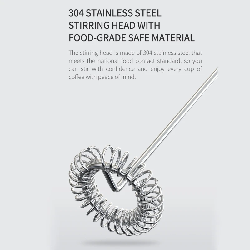 Elétrico handheld ovo batedor de espuma fabricante leite frother liquidificador alimentado por bateria misturador bebida para ovo café leite