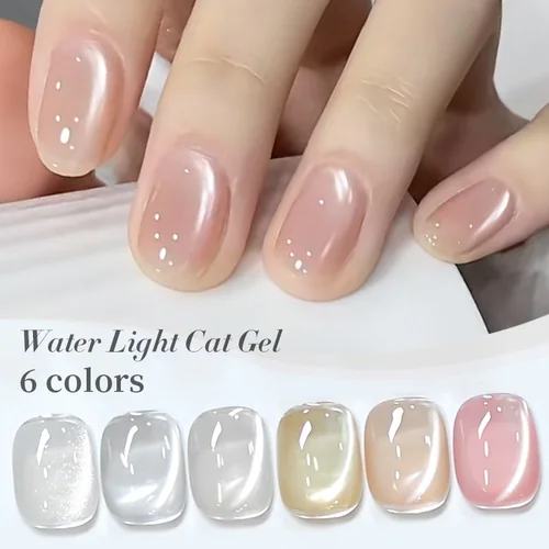 Imagen 2 del producto BORN PRETTY-esmalte de uñas de Gel magnético con forma de gato, luz de agua rosa, Ultra luz de vidrio, barniz de Gel UV semipermanente para uñas DIY