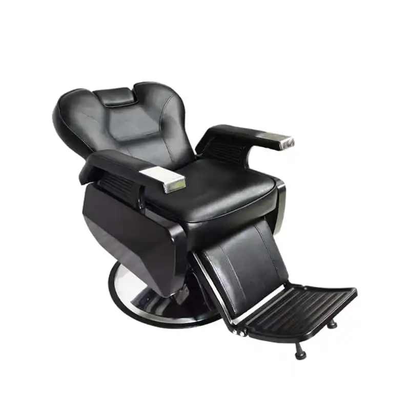 custom，2024 Hot selling Beauty Salon Equipment Hair Salon Furniture Barber Chairs Turkey Reclining Barber Chair