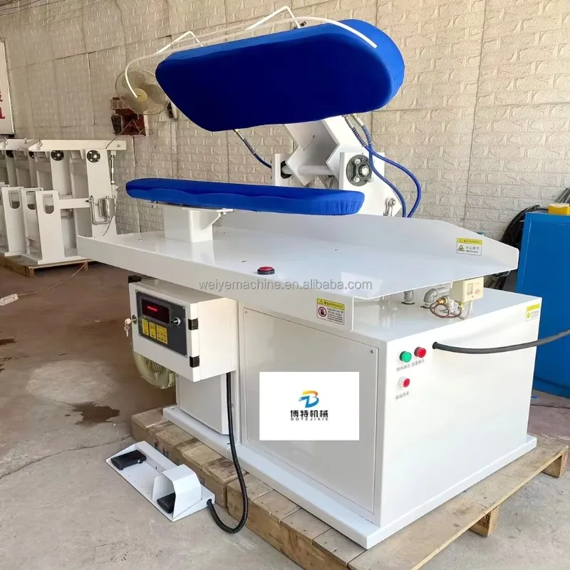 Dry Cleaning Universal Pressing Steam Ironing Table Automatic Garment Ironing Machine Laundry Dry Cleaning Pressing Machine