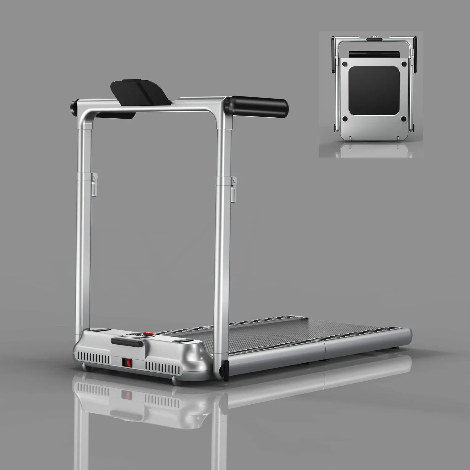 

Умная тонкая складная дорожка для домашнего офиса, компактная мини-беговая дорожка под столом