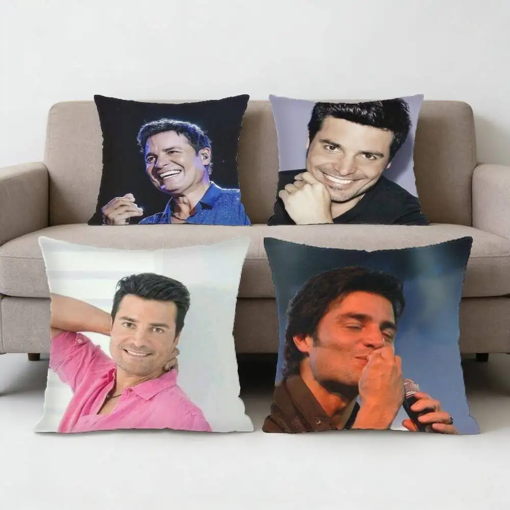 

Dance With Me C-Chayanne Pillow Case Sofa Living Room Bedroom Headboard Backrest Cushion Square Cushion Nap Time
