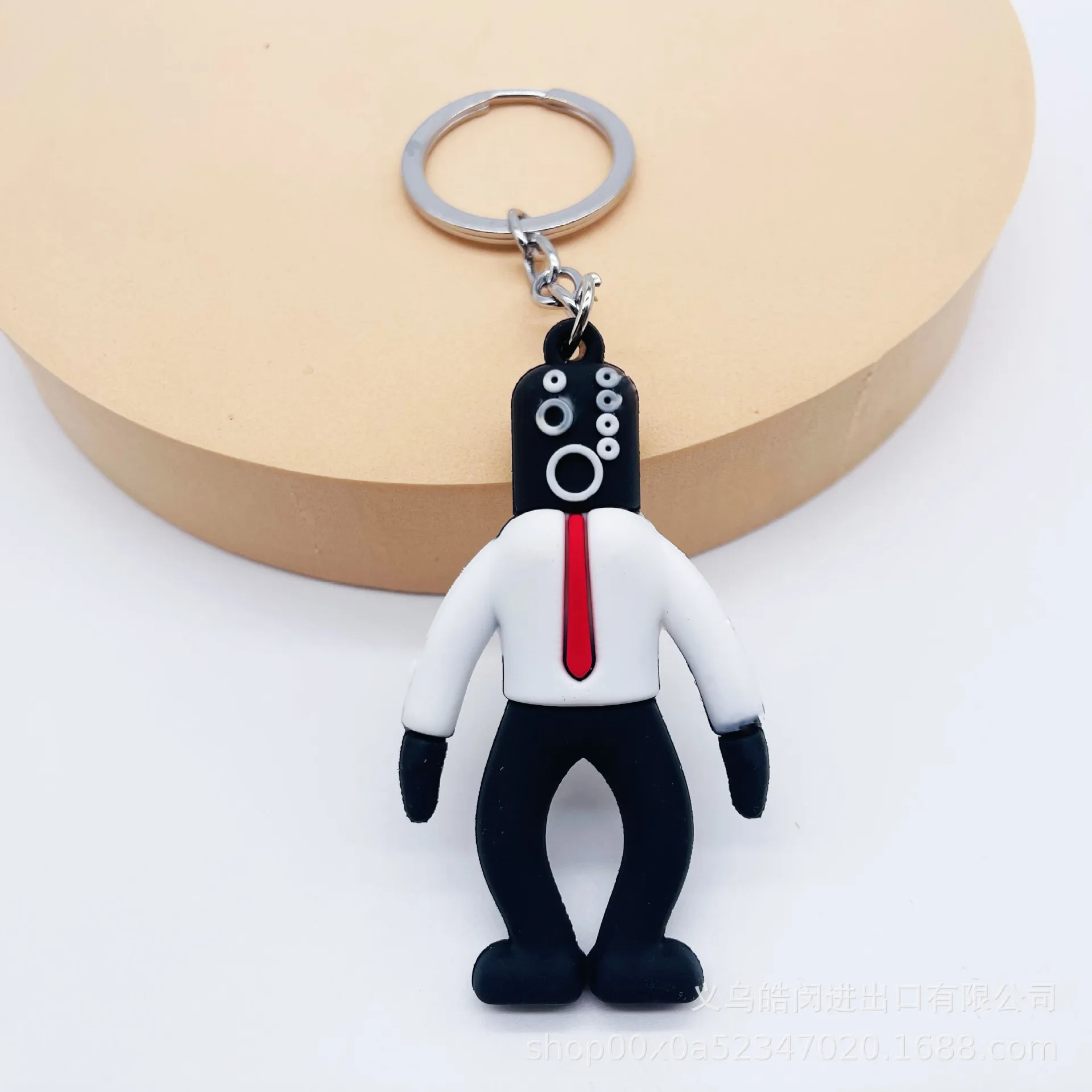 New Skibidi Toilet Keychain Action Figure Doll Game Figure Kid Toys Monitor Toilet Man Cake Halloween Christmas Gifts