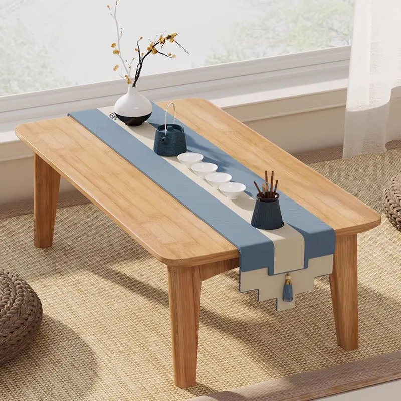 bay window table, folding kang table, home large tea table, tatami table, coffee table, dining table, study table on the bed