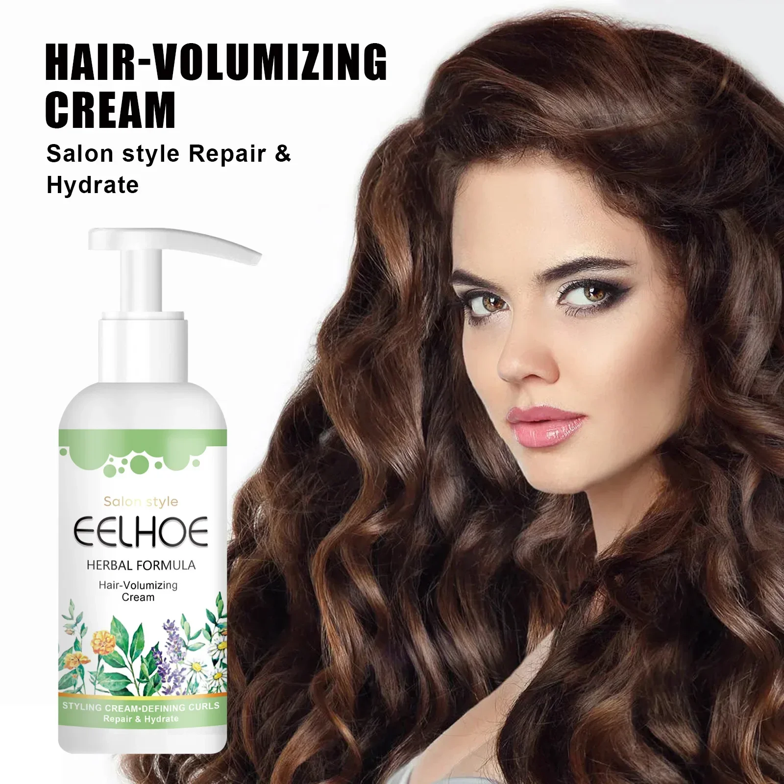 Hair-volumizing Cream Bouncie'lock Boost Defining Cream Curly Hair Volumizing Cream Shiny Curls All Day Long Hair Care50ml rizos