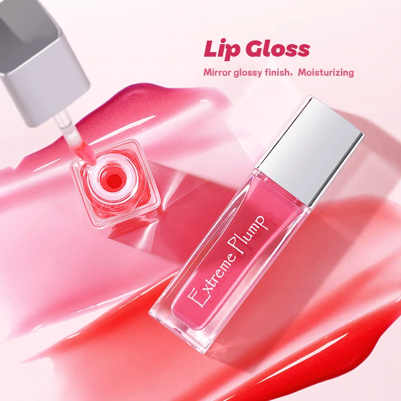 ウォーターグロスミラーリップグロス、保湿力と潤い力に優れ、防水性と耐汗性があり、デイリーメイクやホリデーギフトに最適です。