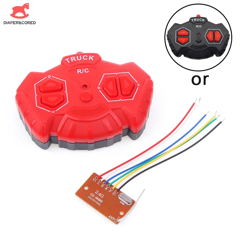 1 Set 2.4G Four-way Remote Control Module 4CH RC Remote Control Transmitter Receiver Circuit Board Accessories