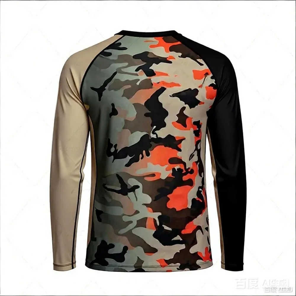 Long Sleeve Fishing T Shirt Essential Outdoor Sportswear for Men in Four Seasons a Must Have for Fitness and Leisure 4 sold