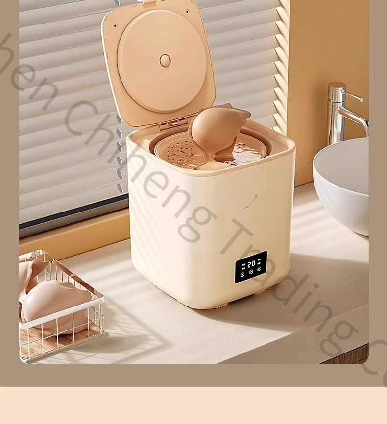 Automatic Wash Machine 7L Large Capacity Underwear And Sock Dehydration Machine Small Wash Hosiery Machine