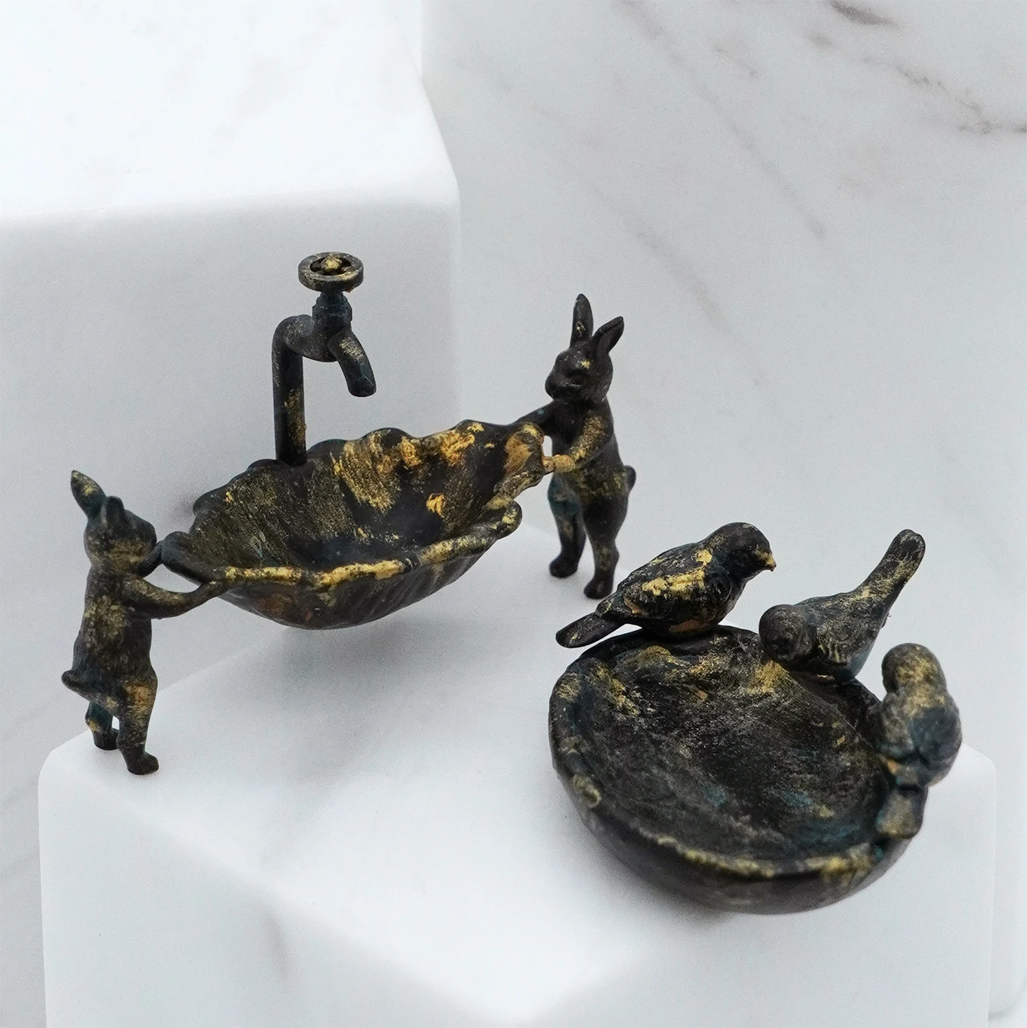 1/6 인형 집 모델 가구 액세서리 미니 모델 비누 트레이 매장 욕실 액세서리