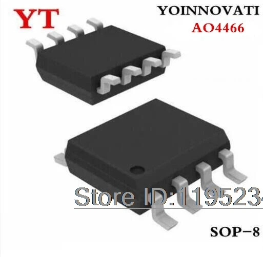 200pcs/lots AO4466 A04466 MOSFET N-CH 30V 10A 8-SOIC IC Best quality