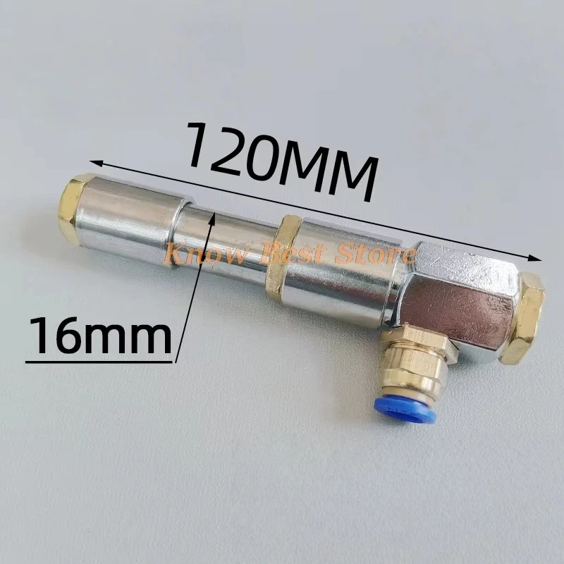 1PCS Vortex Tube Rapid Freezing Pneumatic Refrigeration Tube Cooling Gun Cold Air Gun
