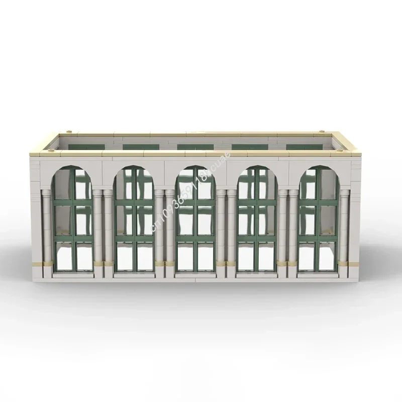 518-teiliges City Botanischer Garten Erweiterungsset (10 Bausteine) für Set 21353 Modulares Modell MOC Bausteine Stapelbare Kreative Bausteine