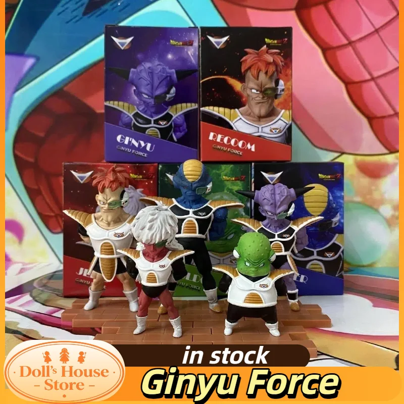 

Новый набор GK-фигурок Ginyu Force из аниме «Жемчуг дракона» для коллекционирования и декора