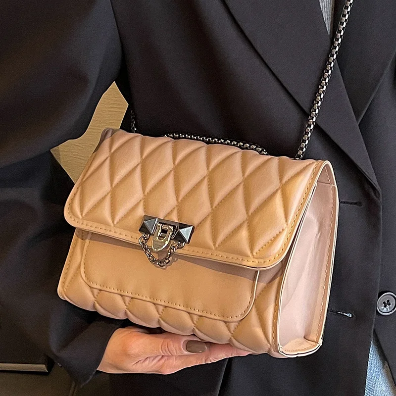 กระเป๋าถือผู้หญิงคุณภาพสูง - รุ่นคลาสสิกหรูหราใหม่ปี 2025 - กระเป๋าสะพายไหล่แบบโซ่ Leige - กระเป๋าครอสบอดี้สไตล์เรโทรอเนกประสงค์