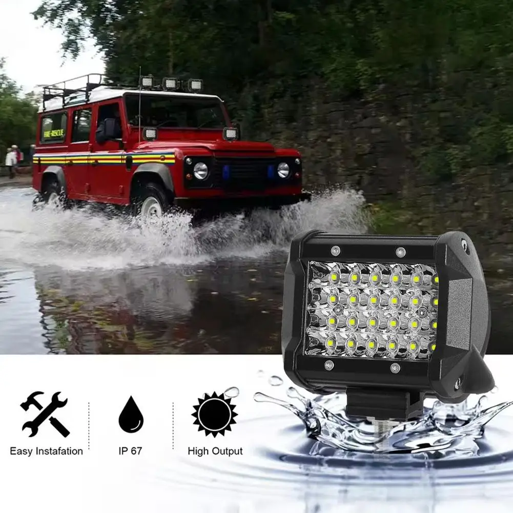 

1/2Pcs LED Pod Lights Spot Flood Combo LED Fog Driving Off Road Lights Work Lights For Truck Boat ATV UTV ﻿ J5I4