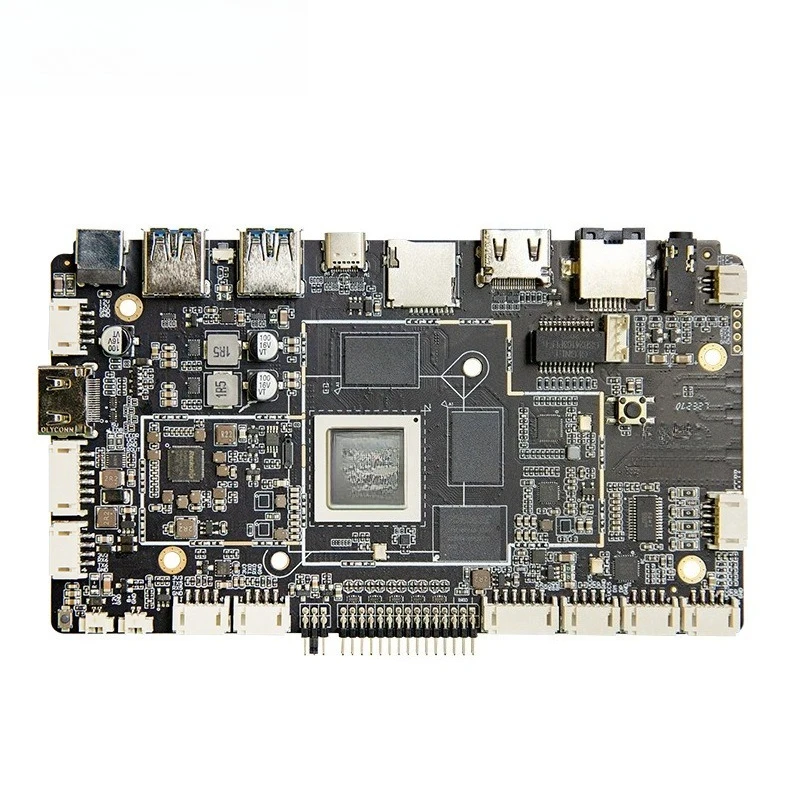 RK3588 8 + 128G Industrial Main Board Octa-core Industrial Control Computer Facial Recognition Advertising Machine Main Board