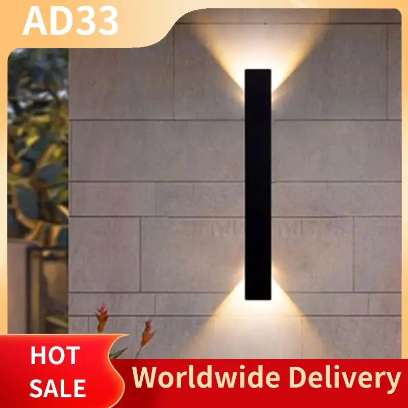 【A28I تركيبات الإضاءة الخارجية أضواء خارجية دائمة أضواء الجدار الخارجي 10 سم - 2 وات