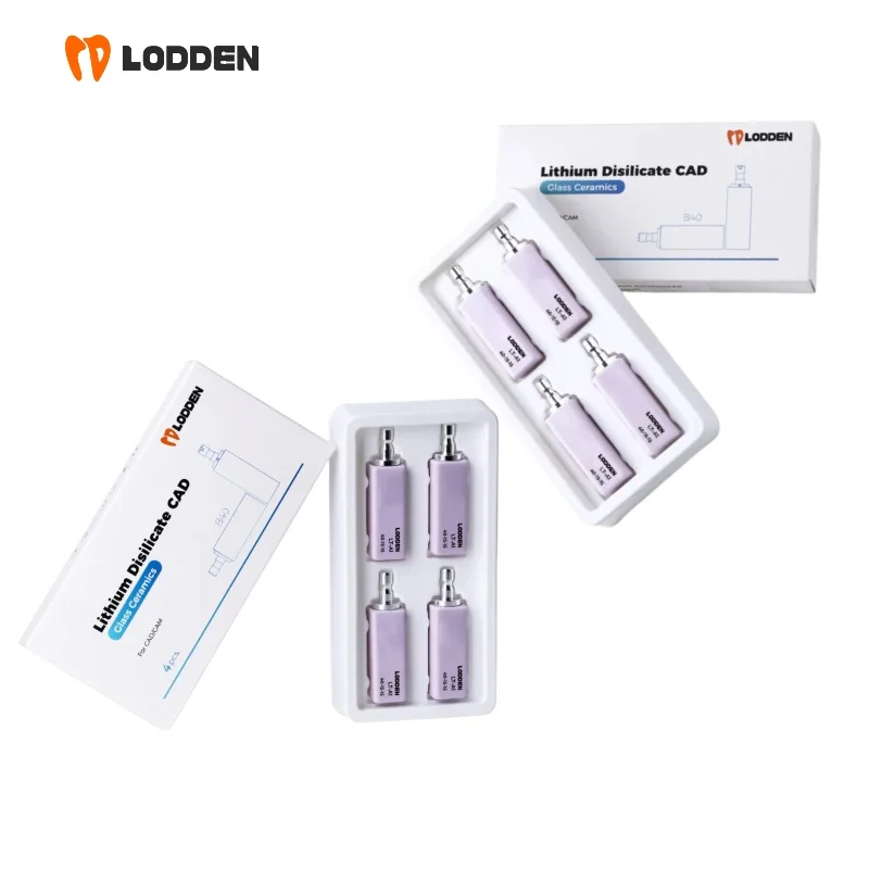 LODDEN 2 Box B40 Glaskeramikblöcke Dentallabor Lithiumdisilikat C14 für Zahnmedizin Veneers Kronen Sirona Cerec Frässystem – Detail 10