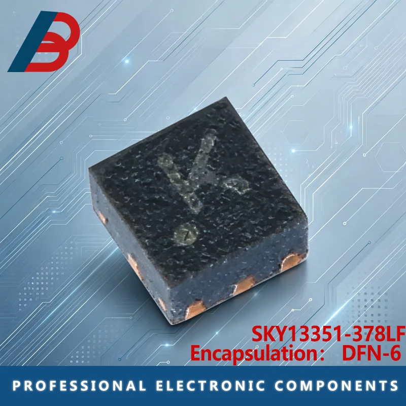 10PCS SKY13351-378LF silk screen K DFN-6 20MHz to 6.0GHz RF switch IC