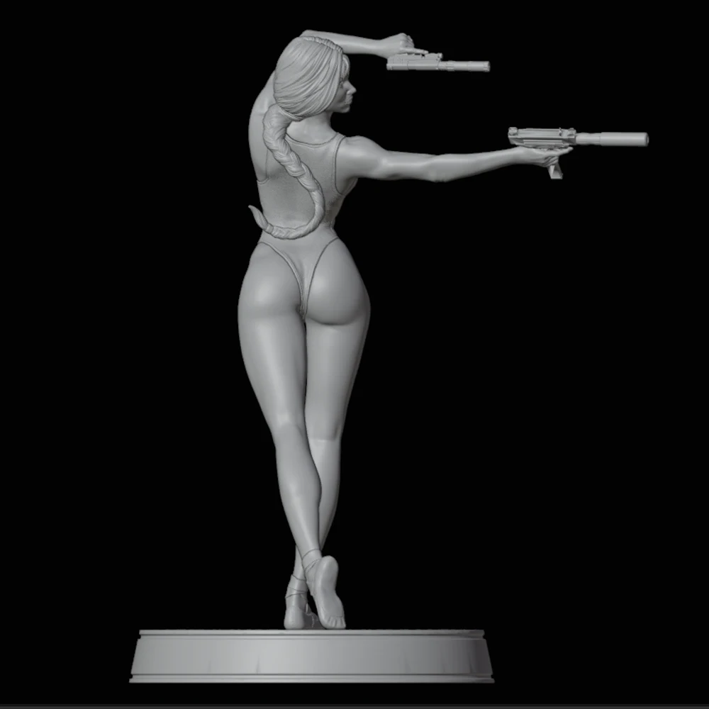 

Sexy Machine Gun Dancer Resin Model Kit 3d Printing Doll 1/24 Unassembled Resin Figure Statue Kits Unpainted Toy Gk Play Set