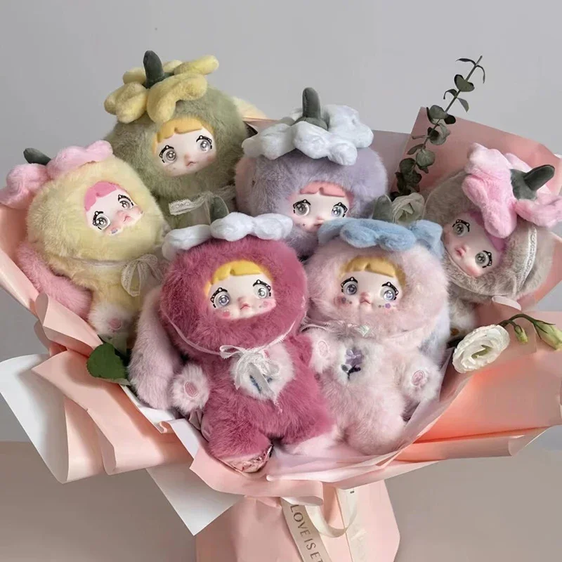 Nommi Garden Rabbit Series Plush Blind Box Toys Cute Pendant Anime Figure Mystery Box Sweet Lovely Doll Decor Girl Surprise Gift