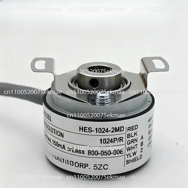 600PPR 1000PPR Push-pull PNP Line Driver Output HES-03-2HCP HES-25-2MD 8mm Hollow Shaft Rotary Encoder