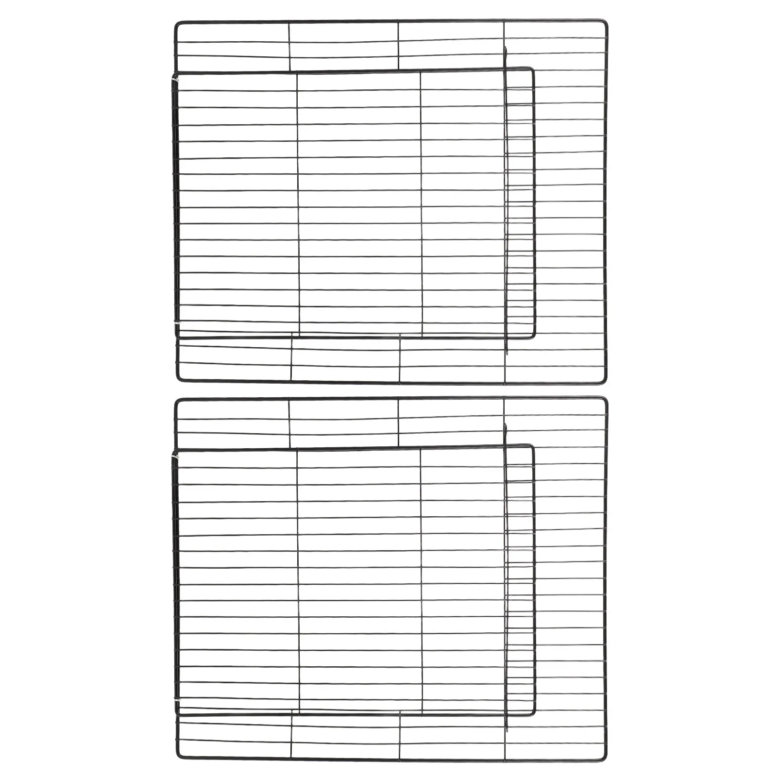 2pcs-pet-wire-cage-door-panels-mesh-safety-panel-for-diy-pet-fence-dog-kennel-cat-cage-replacement-indoor-outdoor-14x18-inch