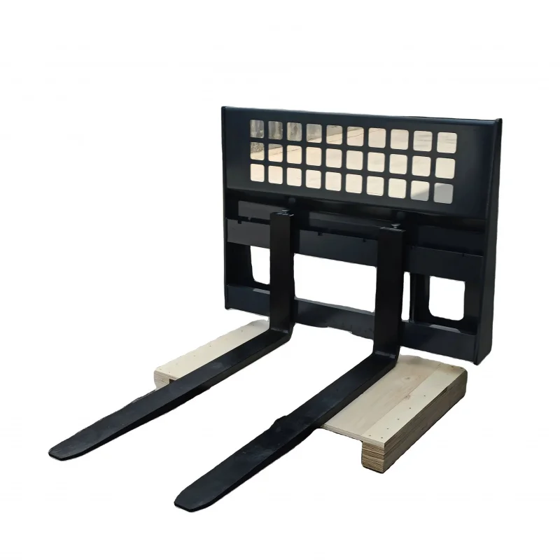 

Newly Designed Skid Steer Loader Attachments Tools: Quick-Connect Pallet Forks And Frames At The Highest Prices