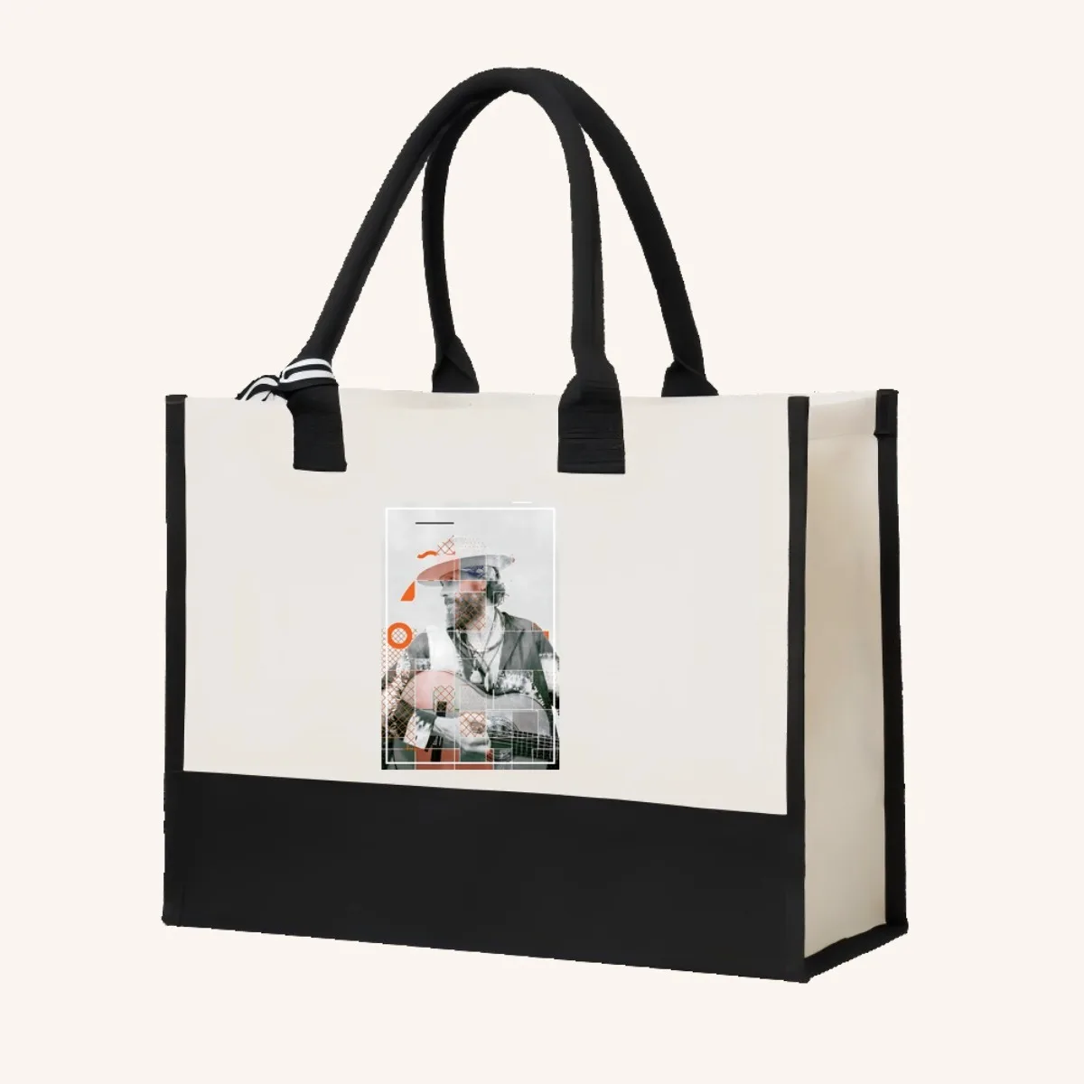 Jovanotti تحية الاحتفال JovaBeaPy 2026 وصول جديد موضة عملية واسعة قابلة لإعادة الاستخدام حمل حقيبة نمط الطباعة #4