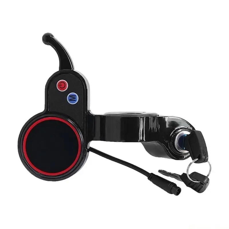 

31BE Electric Scooter LCD Display Throttles Instrument Panel 6 Pin LCD Dashboard Display Screen for Electric Bike Scooter