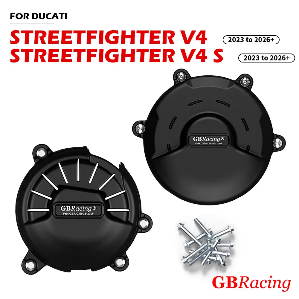 

STREETFIGHTER V4 S Engine Protect Cover For DECATI STREETFIGHTER V4 2023~2026+ Motorcycle Alternator Pulse Protection Cover