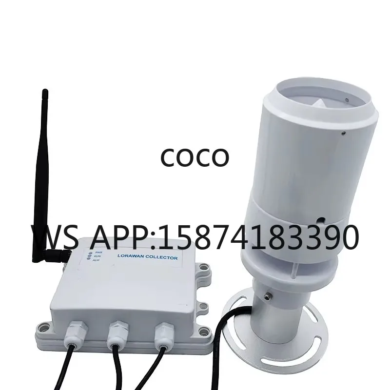 Smart Mini Meteorological Station with Temperature Humidity, Waterproof Rain Module and Ultrasonic Wind Sensor