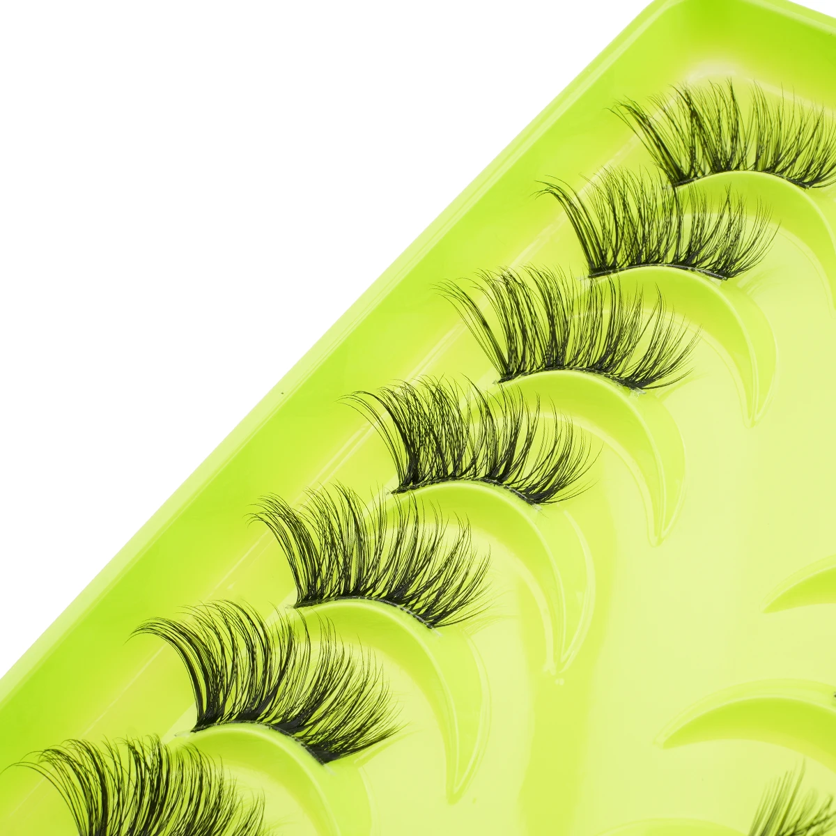 YSDO Fox demi-cils doux naturel Faux vison cils Faux cils aspect naturel court vaporeux clair bande cils maquillage Multipack