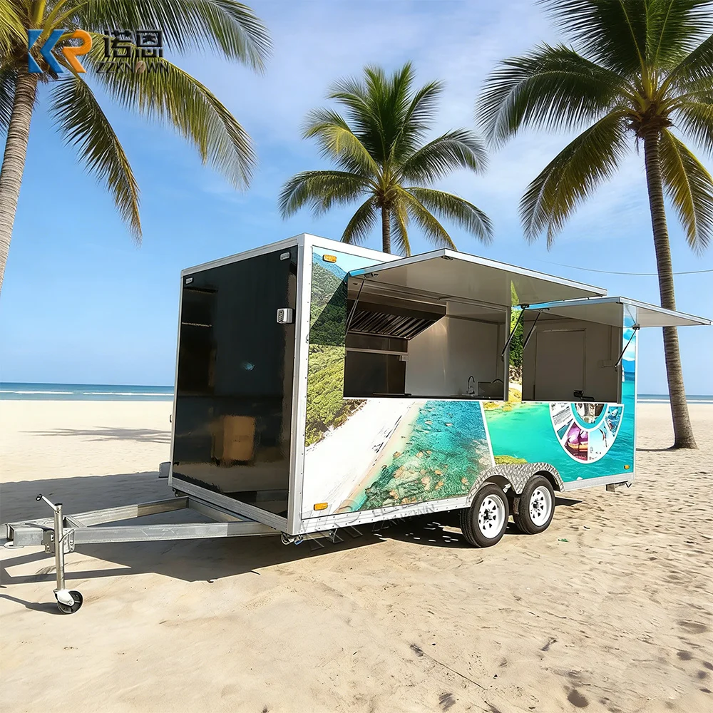 

Производитель передвижных фургонов-кофейни, фудтраков и прицепов для общественного питания с туалетом и ванной комнатой