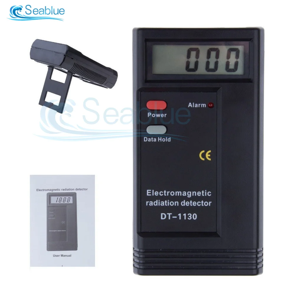 DT-1130 EMF Meter Smart Digital Electromagnetic 50HZ-1999 Field Radiation Detector Meter Rechargeable Handheld Portable for Home