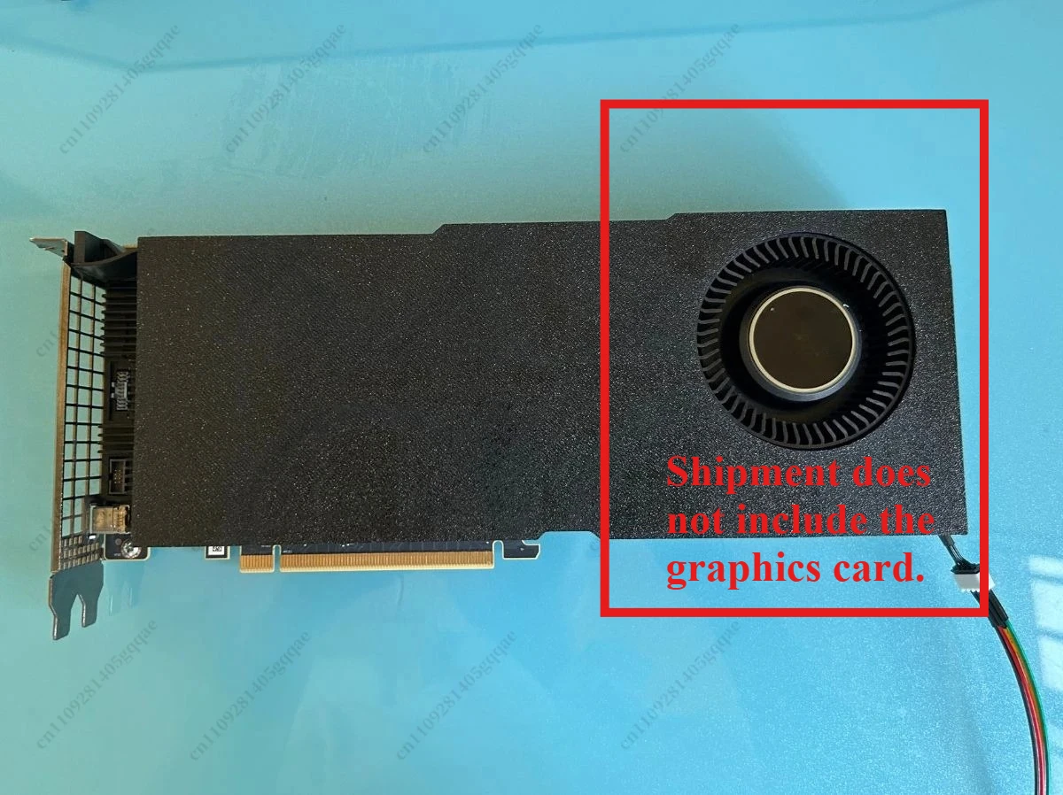 Mi50 Graphics Card Fan, Original Graphics Card Length, Extremely Large Air Volume